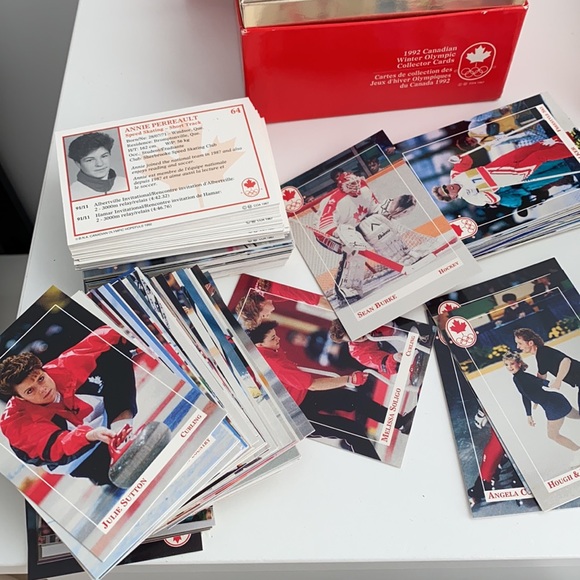 1992 Canadian Winter Olympic Collector Cards - Picture 6 of 9